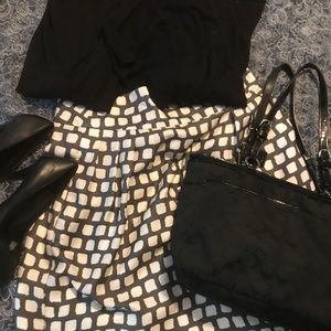 Size 6 side zipper dress casual skirt